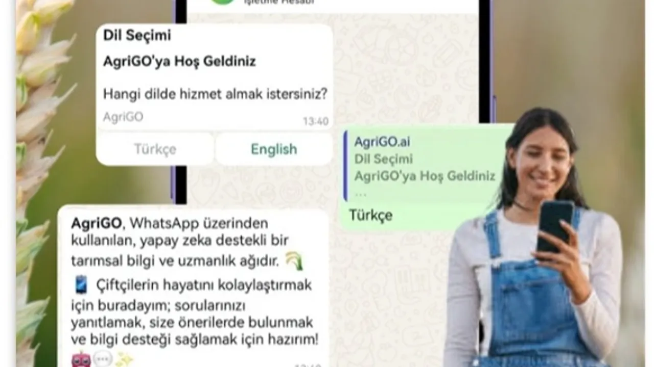 Çiftçilere yapay zekâ destekli tarım asistanı