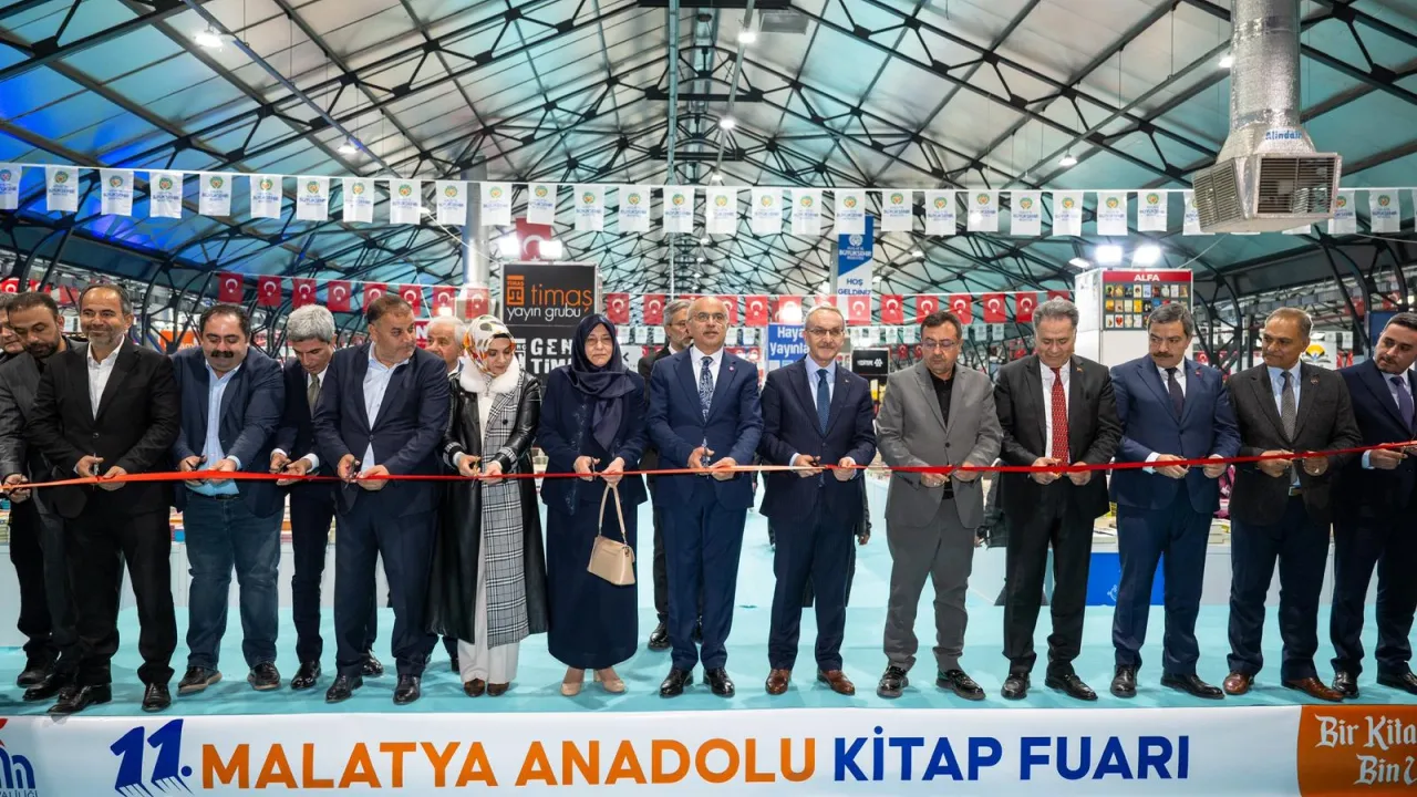 11. Malatya Anadolu Kitap ve Kültür Fuarı Kapılarını Açtı