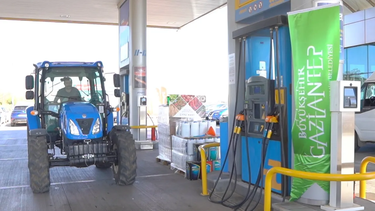 Belediyeden çiftçiye mazot desteği
