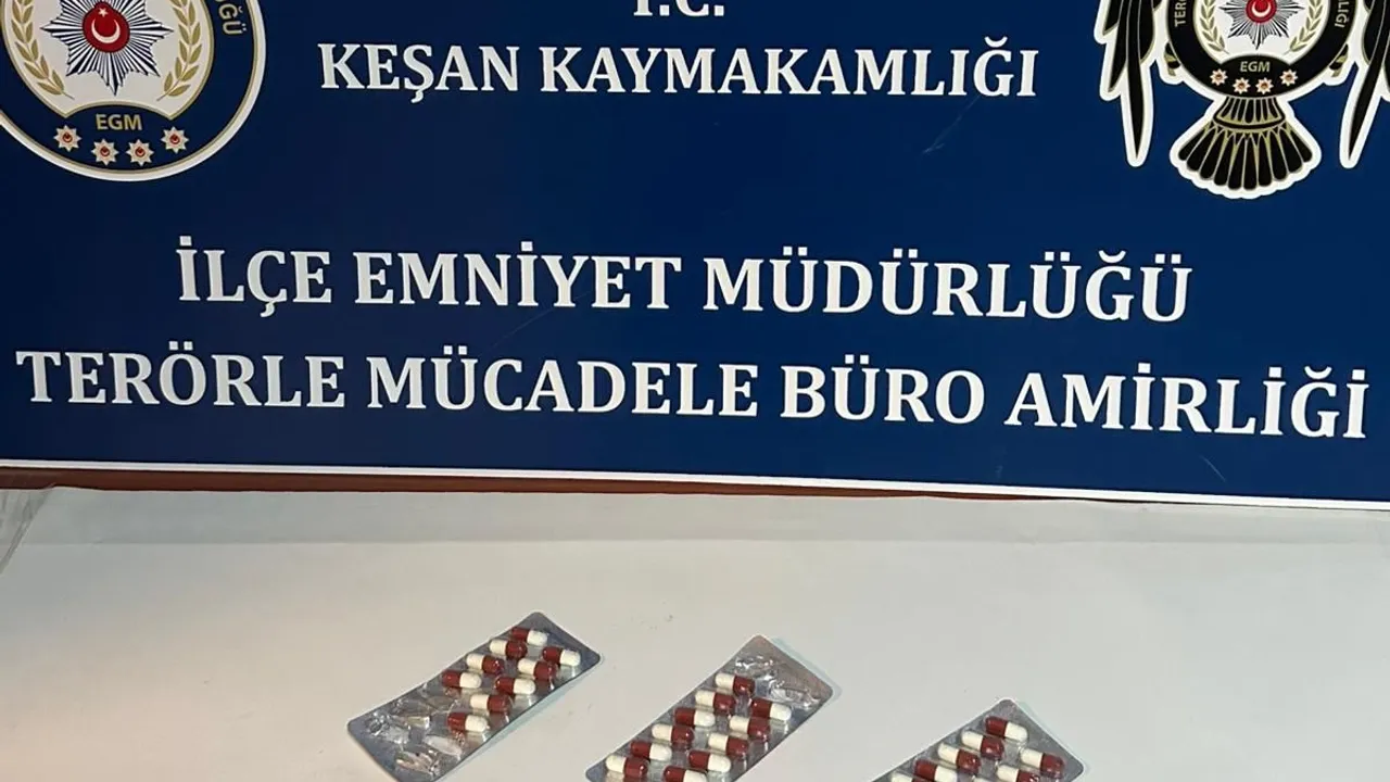 Edirne Keşan'da Emniyet'ten şok uygulama
