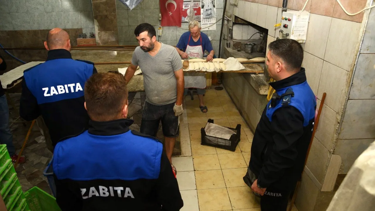 Fırınlara zabıtadan şok baskın