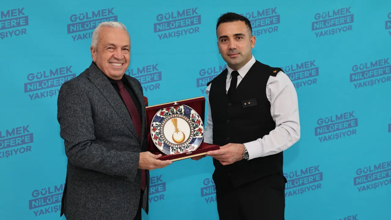 Jandarma Komutanı Önderışık'tan Başkan Özdemir'e iade-i ziyaret