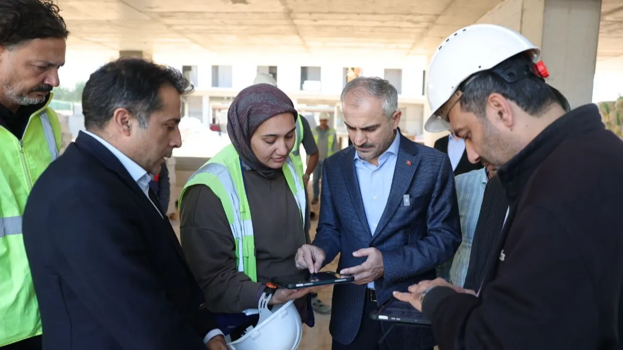Kocaeli Çayırova Spor Lisesi'nde inşaat hızla sürüyor