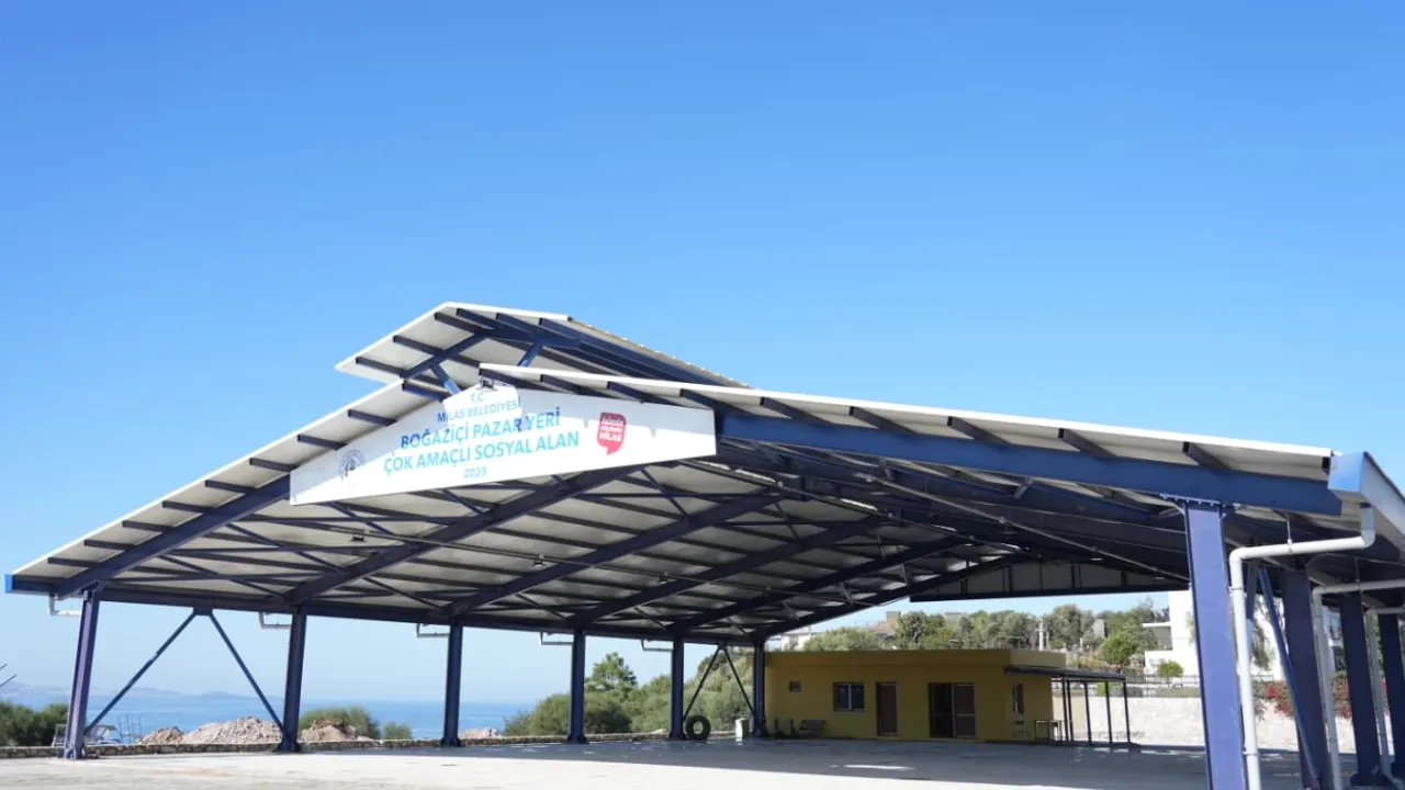 Milas Boğaziçi'nde Sosyal Yaşam Alanı açılıyor