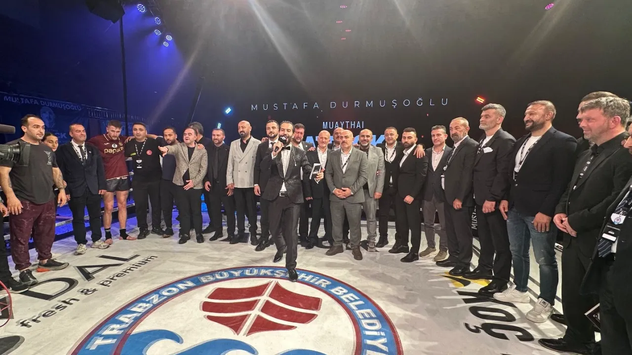 Trabzon'da 'Attack Muaythai' unutulmaz anlara sahne oldu