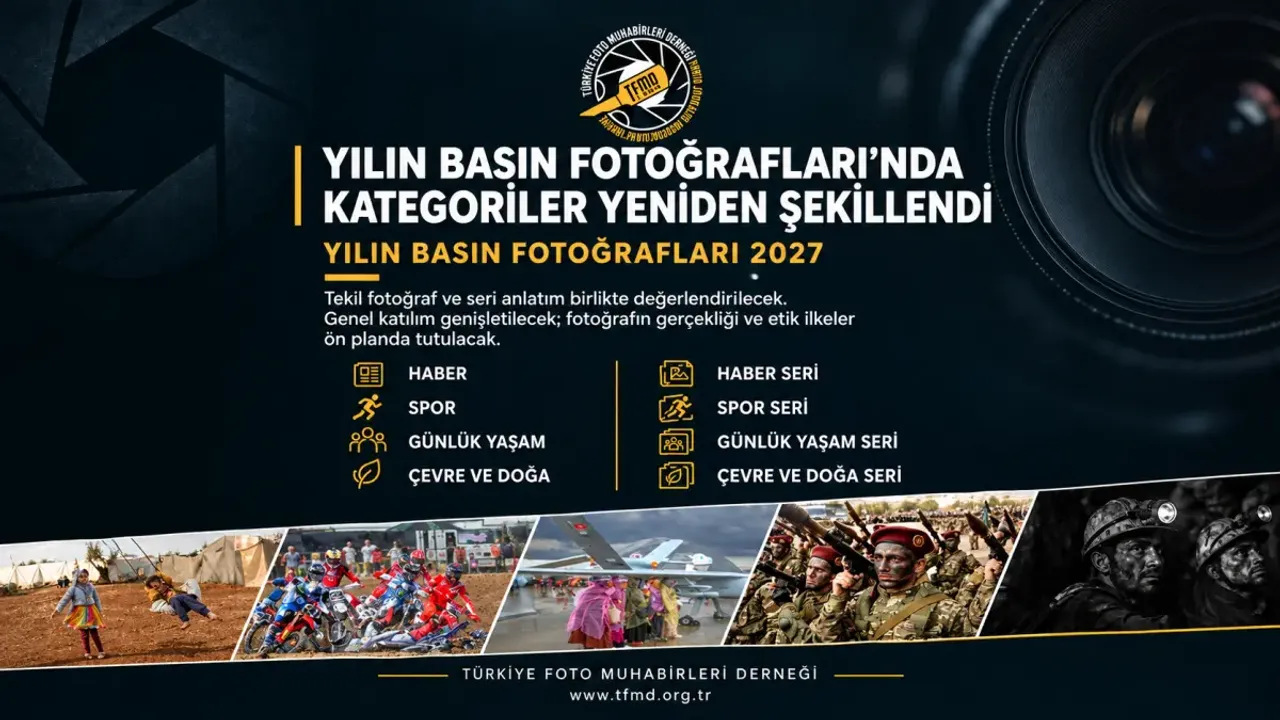 Yılın Basın Fotoğrafları 2027'de kategoriler yeniden şekilleniyor