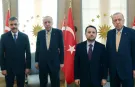 Cumhurbaşkanı Erdoğan, İçişleri ve Adalet bakanlarını Çankaya'da kabul etti