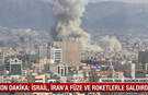 İsrail İran'a füze ve roketlerle saldırdı