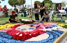 Antalya'da 130 bin çiçekle renkli rekabet