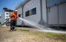 Kurban kesim yerlerinde kapsamlı temizlik