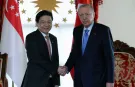Cumhurbaşkanı Erdoğan, Singapur Başbakanı Lawrence Wong'u Dolmabahçe'de Kabul Etti