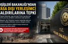 Türkiye'den İsrail'in Filistin Politikalarına Sert Tepki