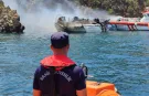 Fethiye'de gezinti teknesinde yangın! 115 kişi tahliye edildi