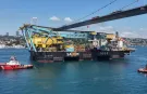 Dev Vinç Gemisi Saipem 7000 Boğazlar'ı Emniyetle Geçti