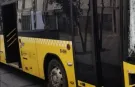 Bakırköy'de İETT otobüsünde yangın çıktı