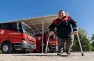 '110 Yaşar'ın 24 yıllık itfaiyecilik öyküsü