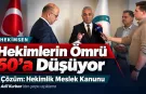 Hekimsen Genel Başkanı Kurban: Hekimlerin yaşam süresi 60'a düşüyor, çözüm Meslek Kanunu