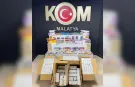Malatya'da kaçakçılık operasyonu: 63 bin 900 makaron ele geçirildi