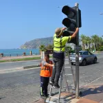 Alanya'da sinyalizasyonlara genel bakım