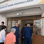 Artvin Hopa'da Kaymakam Karakaya'dan okullara inceleme