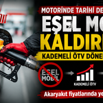 SON DAKİKA: Motorinde Eşel Mobil Kaldırıldı, Kademeli ÖTV Dönemi Başladı!