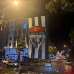 Kars'ta Yeşil-Beyaz çoşkusu: Sokaklar Kars 36 spor bayraklarıyla donatıldı