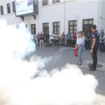 Sakarya Büyükşehir personeline yangın anında doğru müdahale anlatıldı