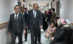 Konya'da Başkan Altay  hastaları ziyaret etti