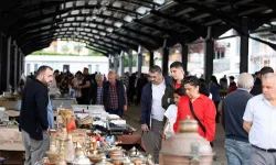 Kayseri Talas Antika Pazarı nostalji yaşattı