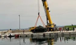 Saros Körfezi'nde çevreci hamle... Hurda tank yapay resif oluyor