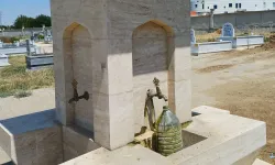 Keşan Asri Mezarlık’taki çeşme arızası mağdur ediyor