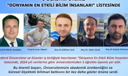 5 Akademisyen “Dünyanın En Etkili Bilim İnsanları” arasında