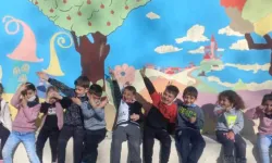 Bursa Mudanya'da köy okulu renkli eğitim yuvasına dönüştü