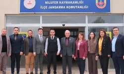 Bursa'da Şadi Özdemir'den Üsteğmen Önderışık'a ziyaret