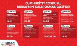 Cumhuriyet coşkusu Bursa'nın kalbinde atacak