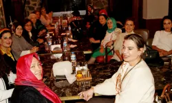 Erzurum'un güçlü kadınları dayanışma sofrasında buluştu