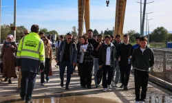 Geleceğin enerji uzmanları SASKİ'nin elektrik üretim tesislerini inceledi