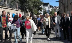 Kayseri Talas'ta Finlandiya heyetine tarihi gezi