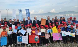 Kocaeli Gölcük'te öğrencilere çevre ve sağlıklı beslenme bilinci