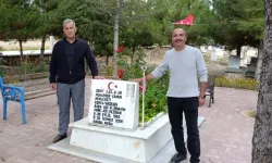 Konya Akşehir'de şehit mezarlıkları onarılıyor