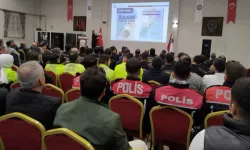 Konya'da emniyet mensuplarına 'Basın Kartı' bilgilendirmesi