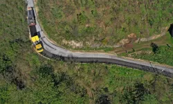 Ordu Çamaş'ta 4 mahalleye hitap eden güzergah asfaltlandı