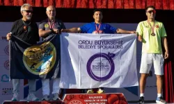Ordu'ya triatlon zaferi!