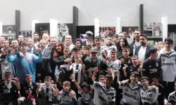 Ankaralı minik yürekler Tüpraş Stadyumu'nda Beşiktaş coşkusu yaşadı