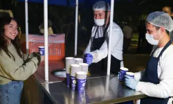 Antalya'da öğrencilere sıcak çorba desteği