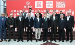 BTSO, Özbekistan Büyükelçisi Khaydarov'u ağırladı