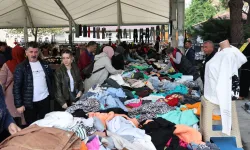 Bursa Nilüfer'in 7'nci giyim pazarı açıldı