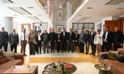 İbrahim Can Ergun'den Başkan Muharrem Erkek'e iade-i ziyaret