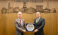 İMSİFED heyeti İnegöl'de temaslarda bulundu