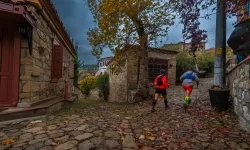 Kaz Dağları'nda uluslararası koşu heyecanı